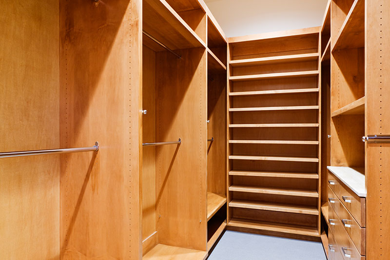 Spacious Closets